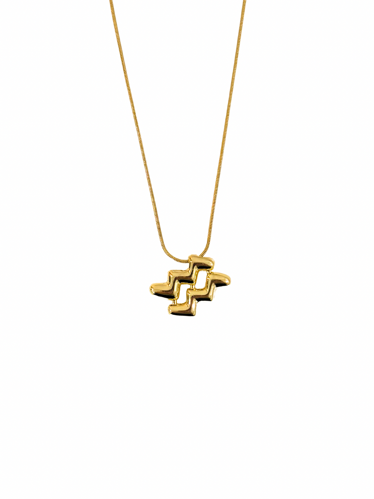 Zodiac necklace : Aquarius