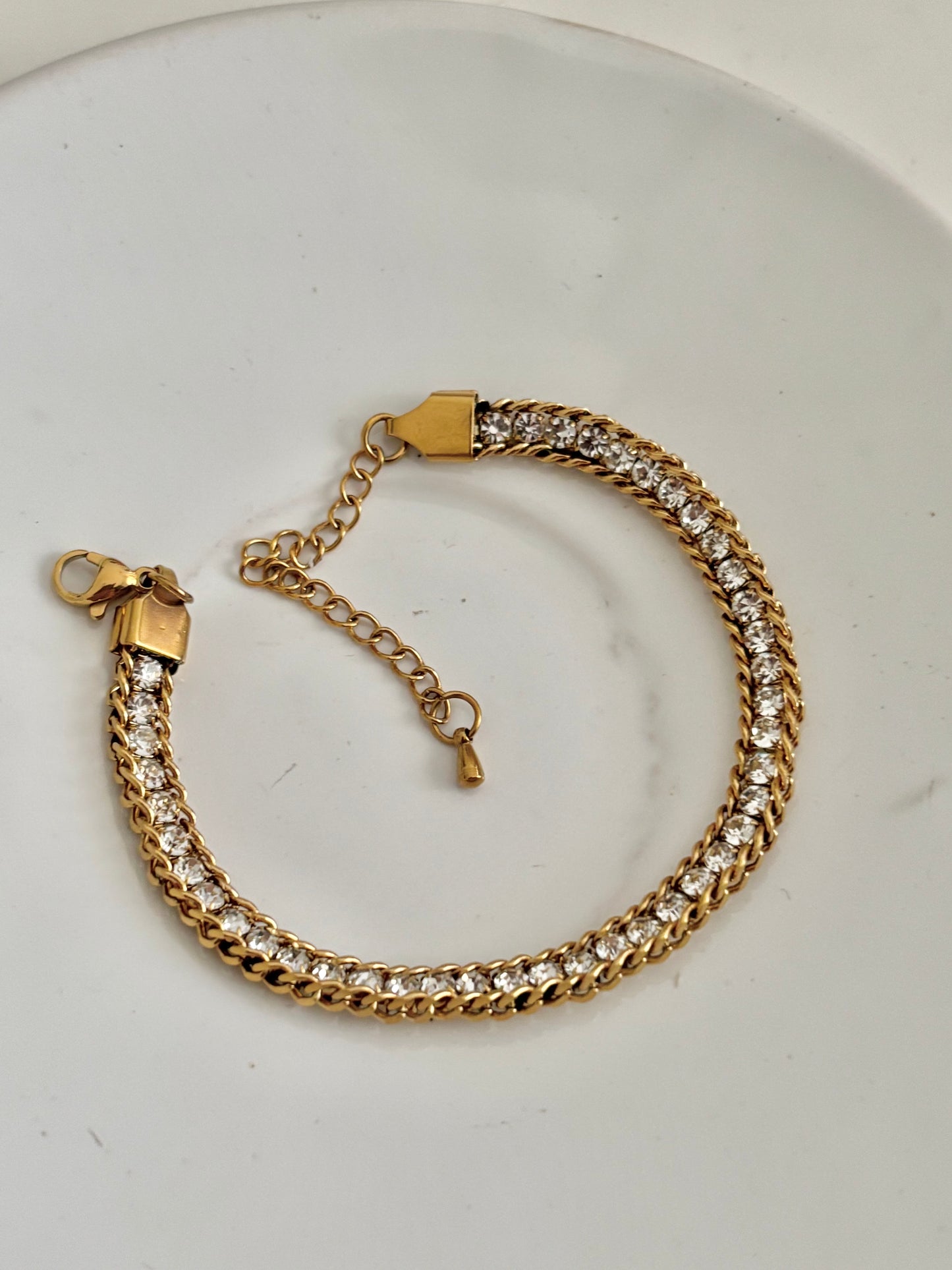 Hazel bracelet - 18k gold plated