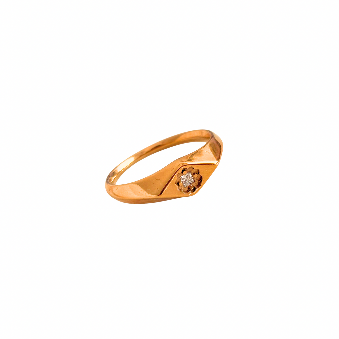 Nova ring - 18k gold plated