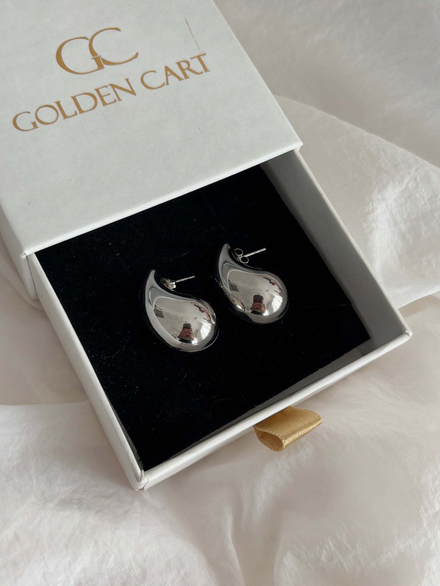 Kay drip earrings (large)
