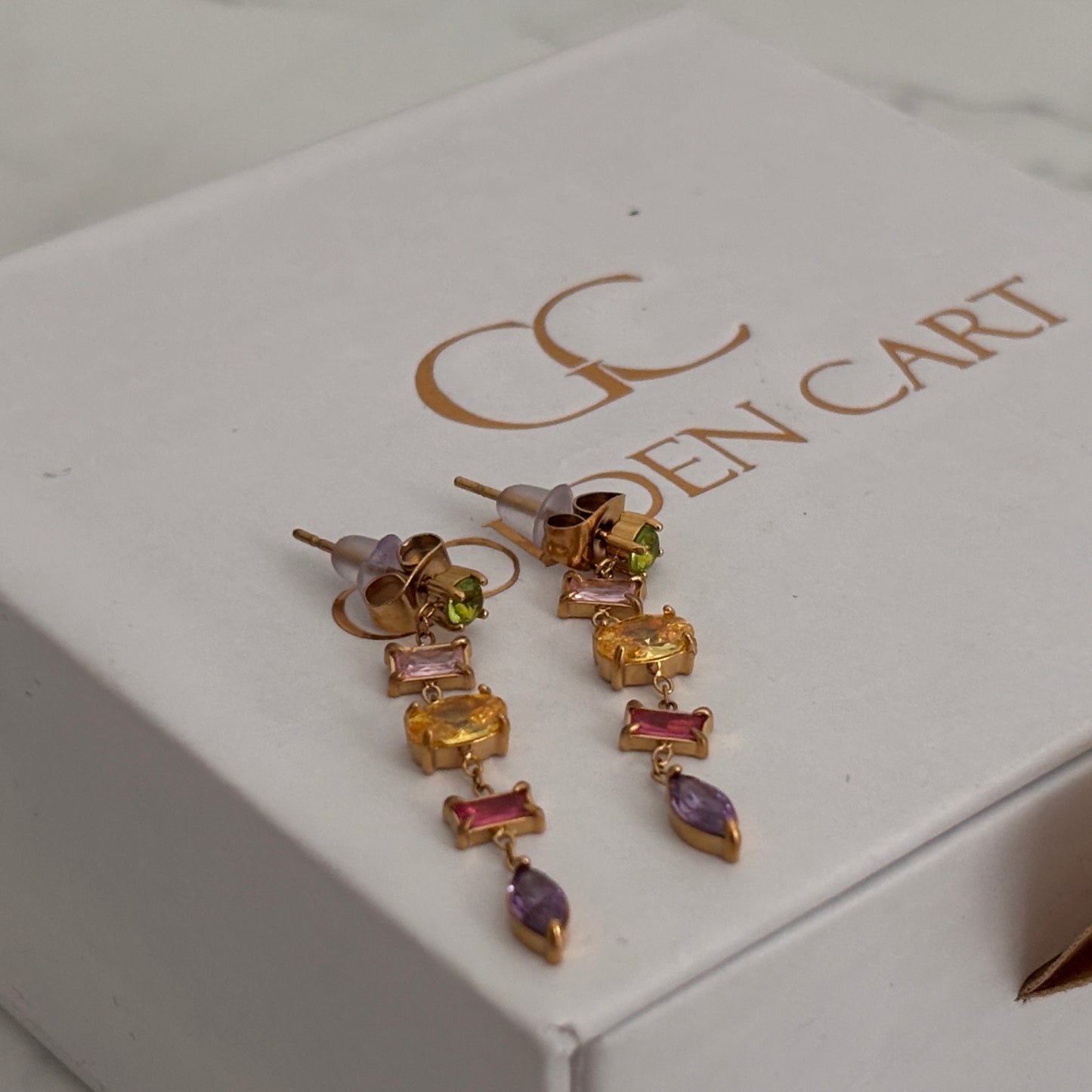 Ember earrings- 18k gold plated