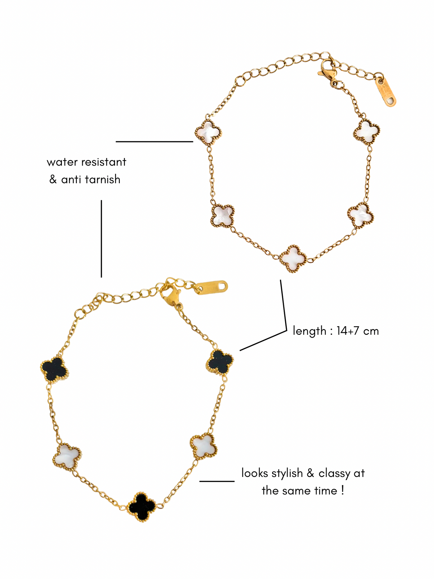Clover bracelet