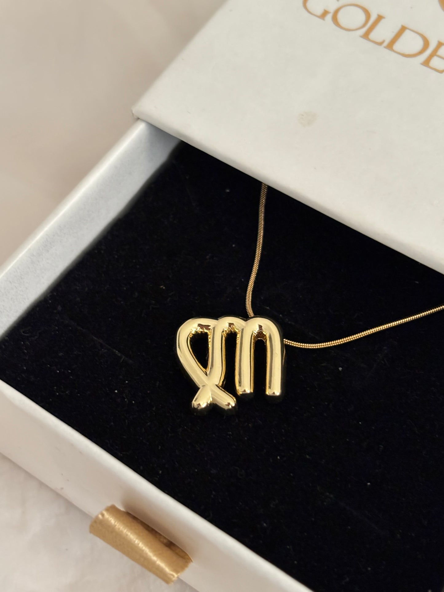 Zodiac necklace: Virgo