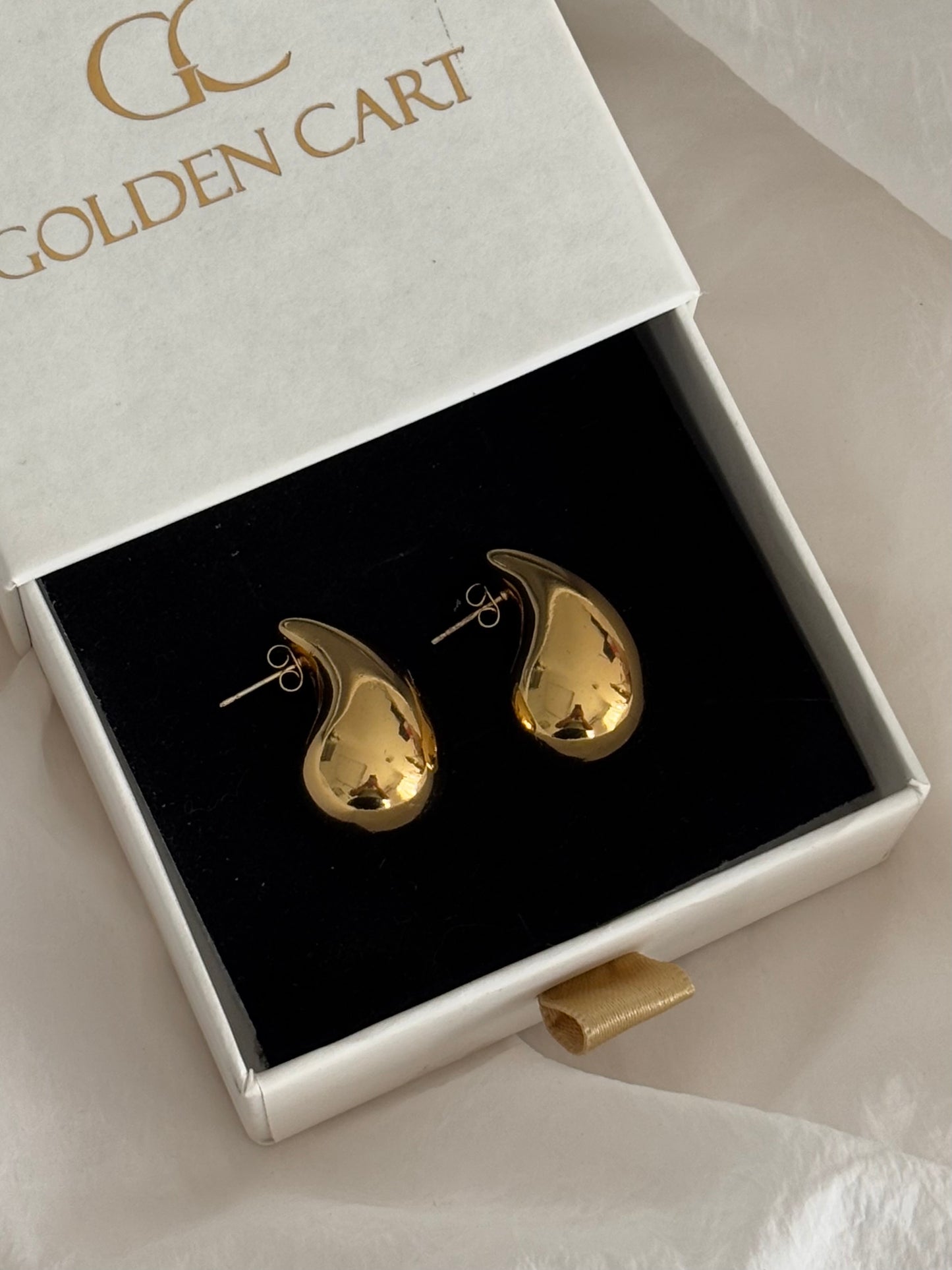 Kay drip earrings (large)