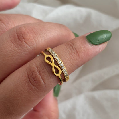 Conrad ring - 18k gold plated