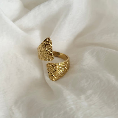 Bianca ring - 18k gold plated