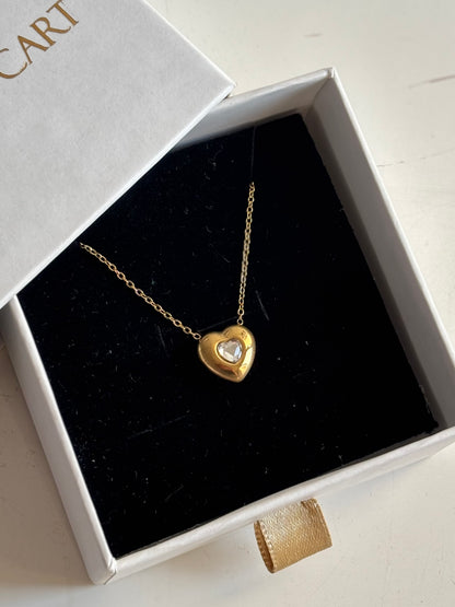 Amora necklace - 18k gold plated