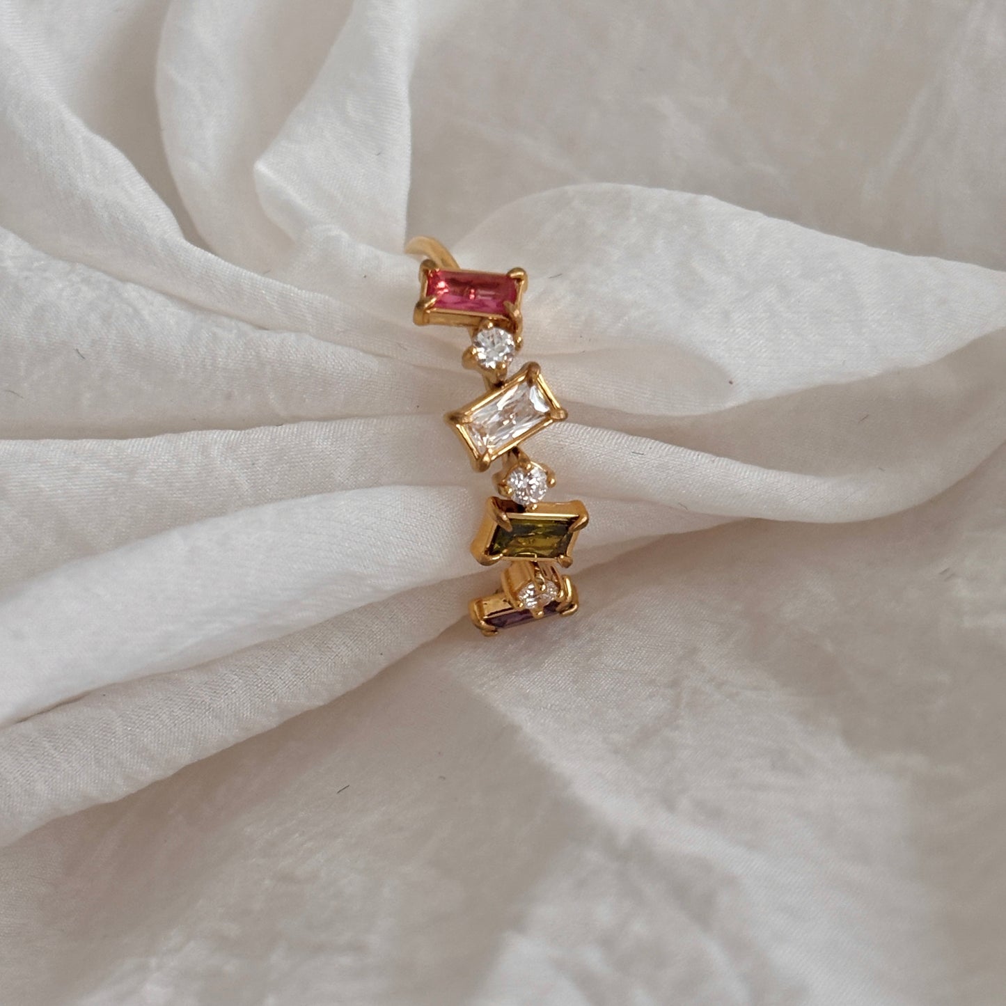 Ember ring - 18k gold plated