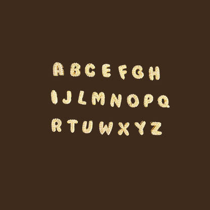 Bling Alphabet Charms