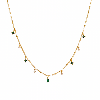 Fern necklace - 18k gold plated