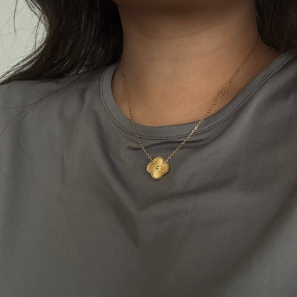 Cloveria necklace - 18k gold plated
