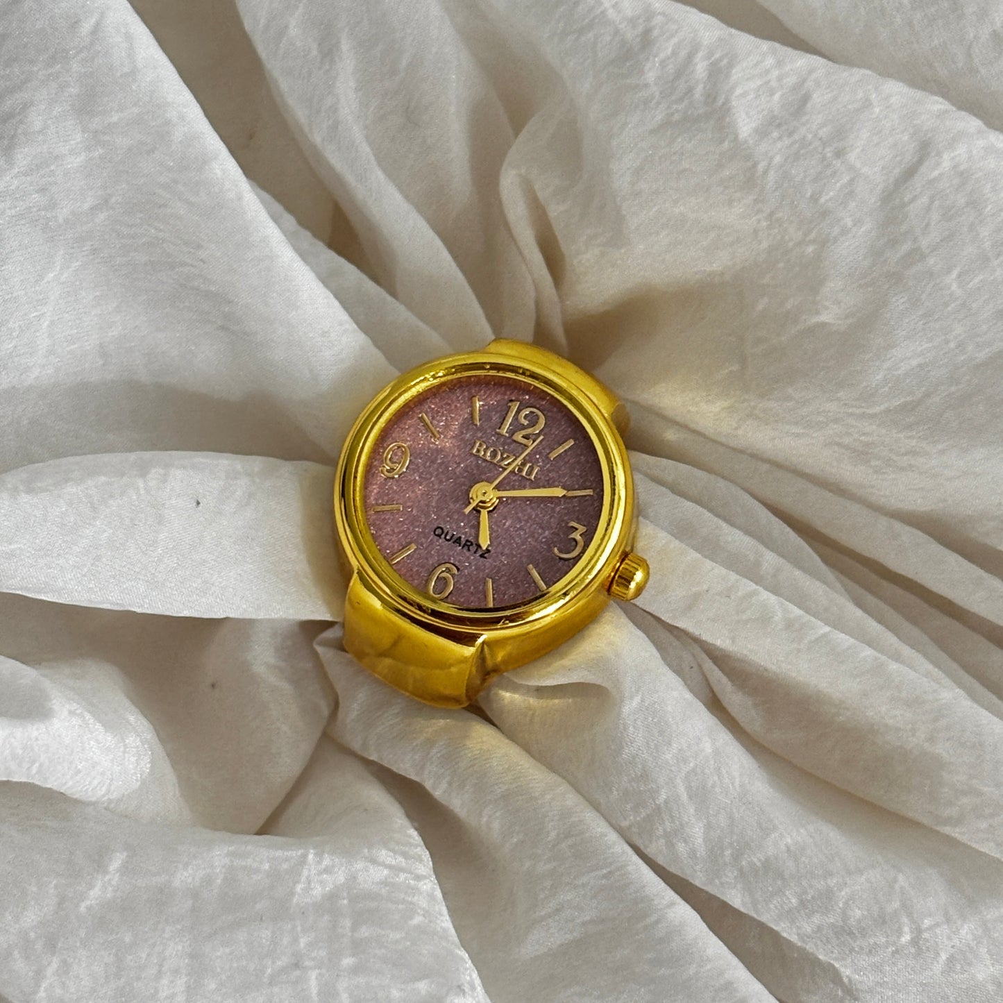 Vintage inspired ring - 18k gold plated