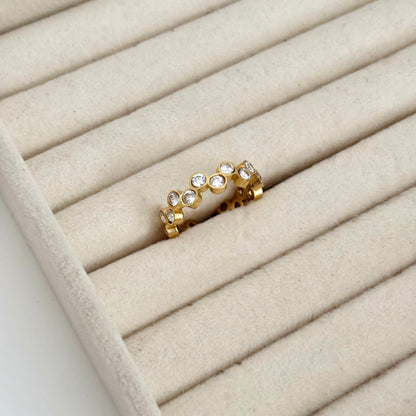 Meher ring - 18k gold plated
