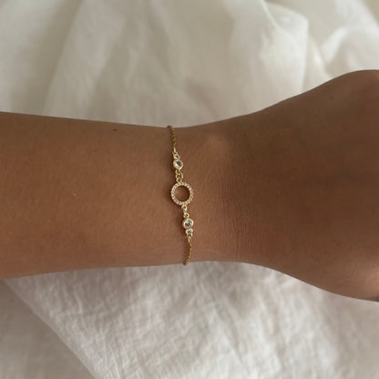 Mehvish bracelet - 18k gold plated