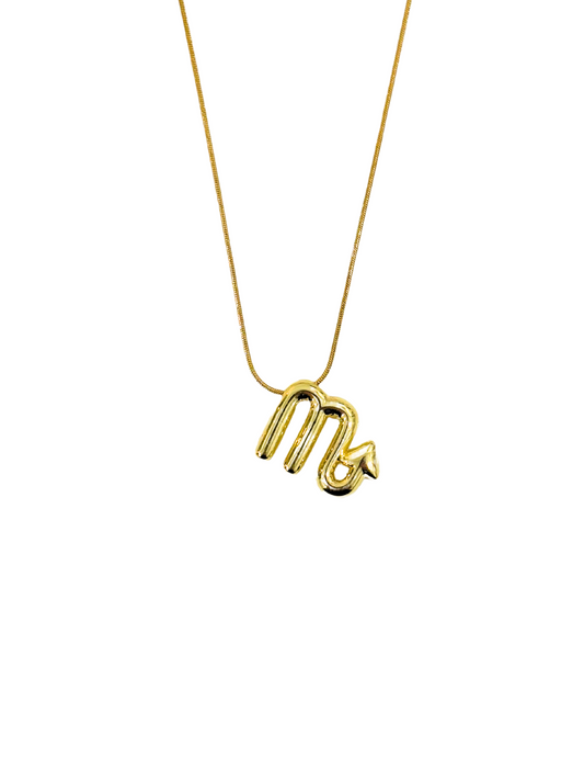 Zodiac necklace: Scorpio