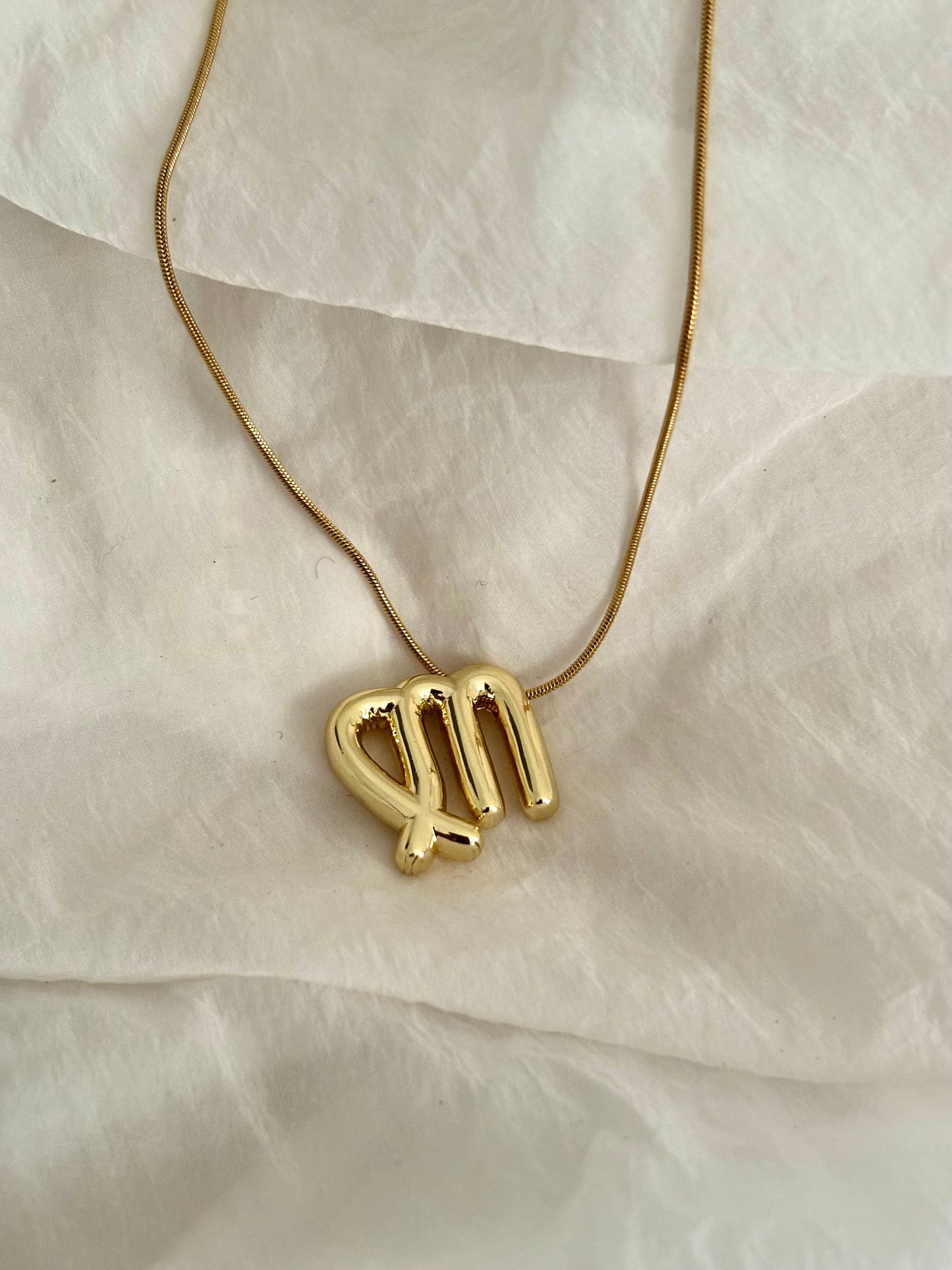 Zodiac necklace: Virgo