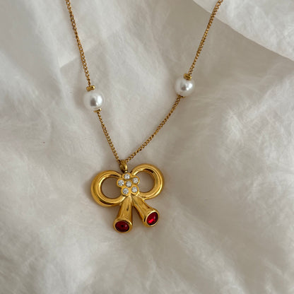 Elsa necklace - 18k gold plated