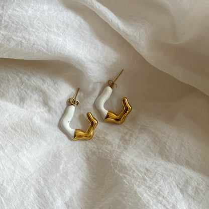 Siena earrings - 18k gold plated