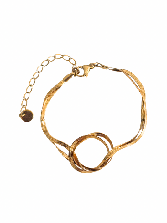 Snake chain bracelet