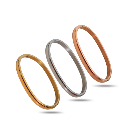 Ziva Baby Size Plain Band - 18k Gold Plated