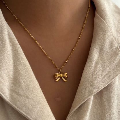 Evie necklace - 18k gold plated