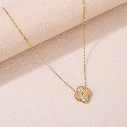 Cloveria necklace - 18k gold plated