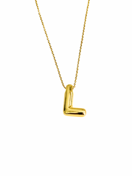 Initial necklace : L