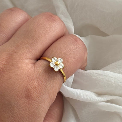 Juliette ring - 18k gold plated