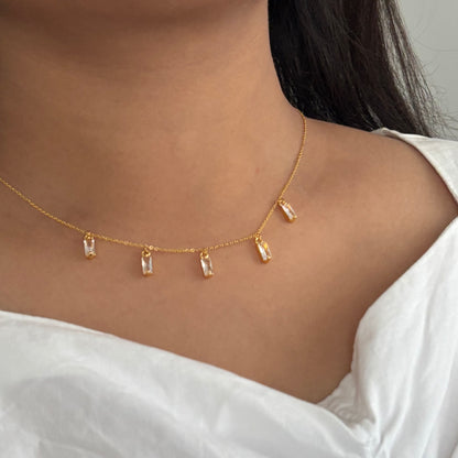 Clarrisa necklace - 18k gold plated