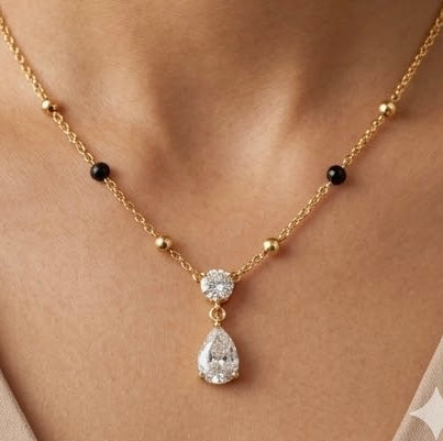 Neelam Combo Set - 18k gold plated