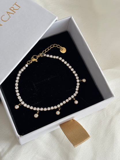 Vivienne bracelet - 18k gold plated