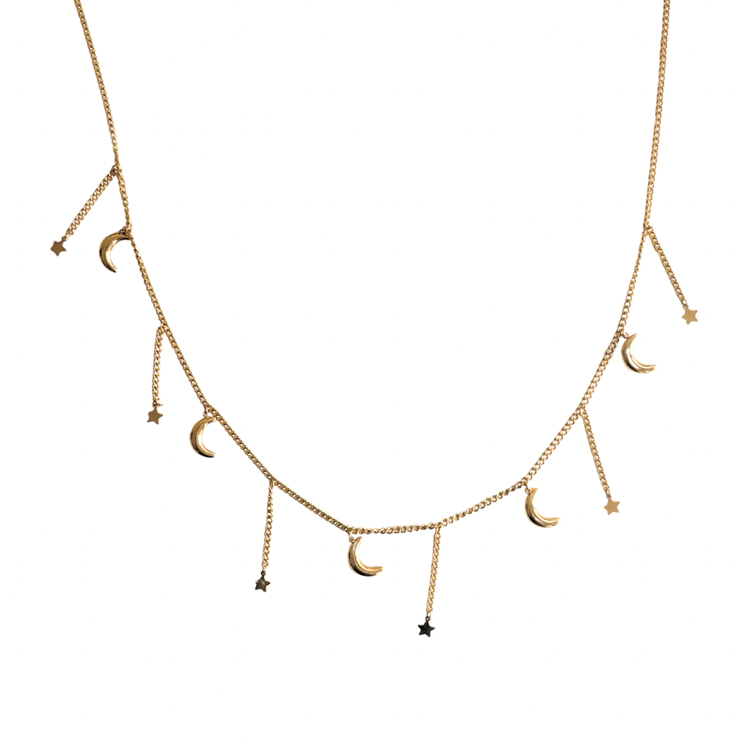 Moonlight waistchain - 18k gold plated