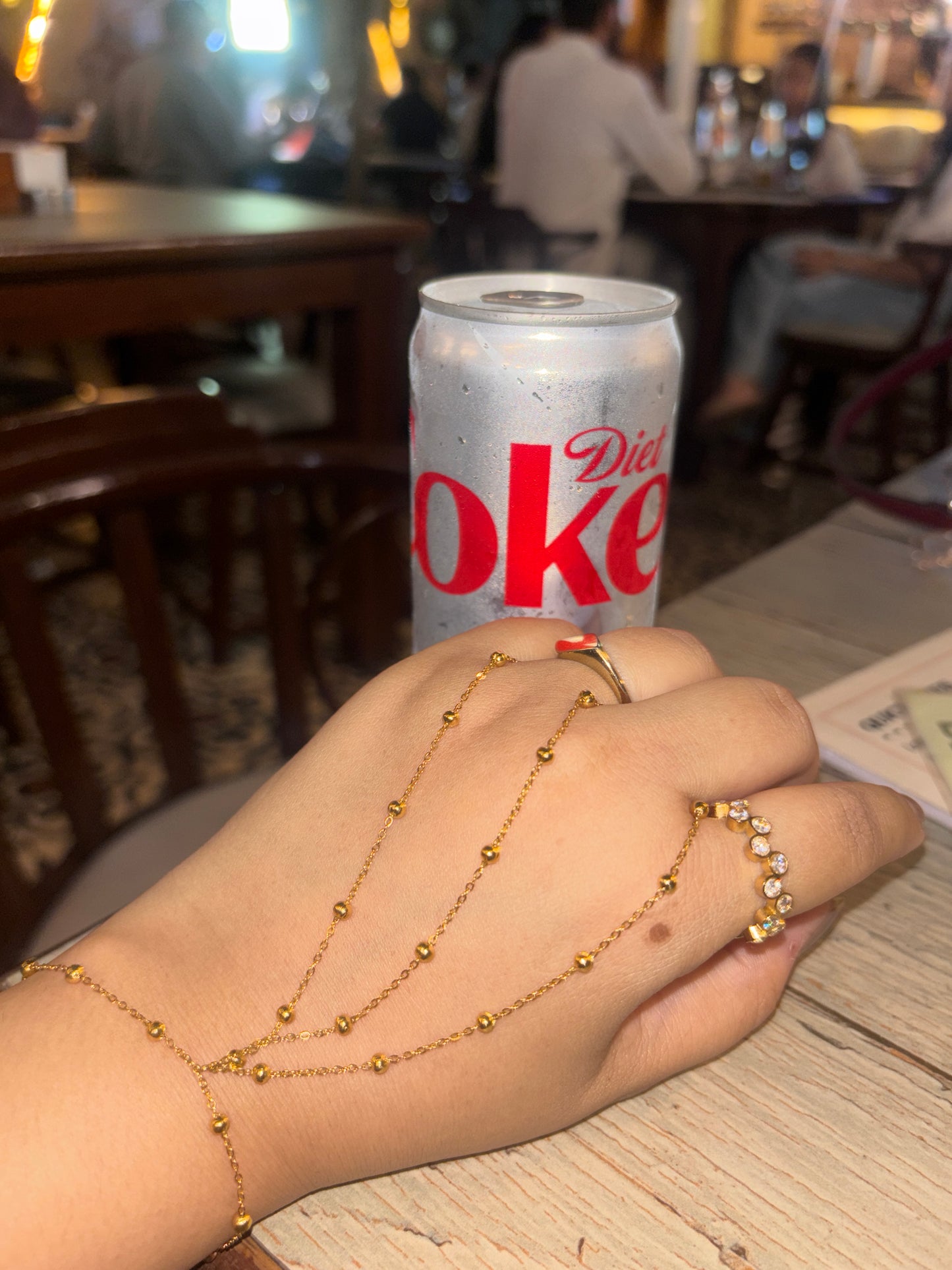Nina handchain - 18k gold plated