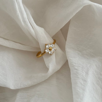 Juliette ring - 18k gold plated
