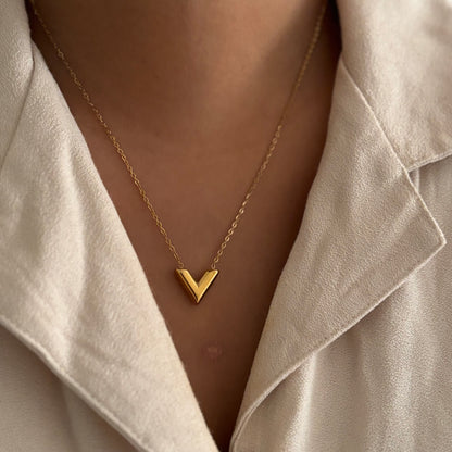 Veronica necklace - 18k gold plated
