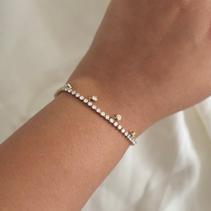 Vivienne bracelet - 18k gold plated