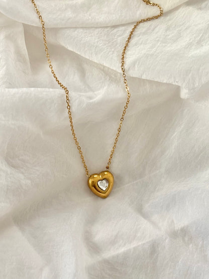 Amora necklace - 18k gold plated