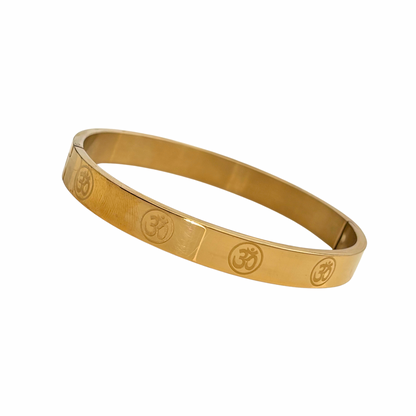 Ishaan unisex band - 18k gold plated