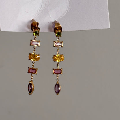Ember earrings- 18k gold plated