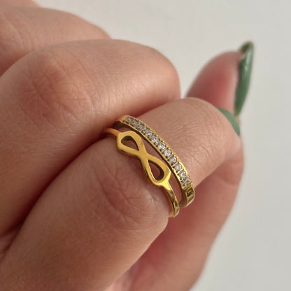 Conrad ring - 18k gold plated