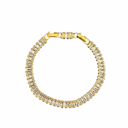 Rhinella bracelet - 18k gold plated