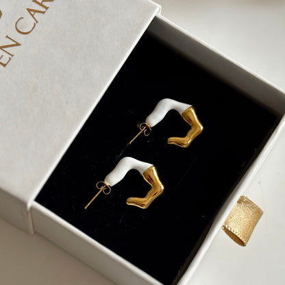 Siena earrings - 18k gold plated