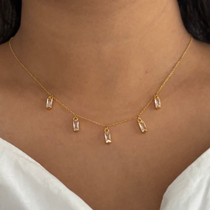 Clarrisa necklace - 18k gold plated