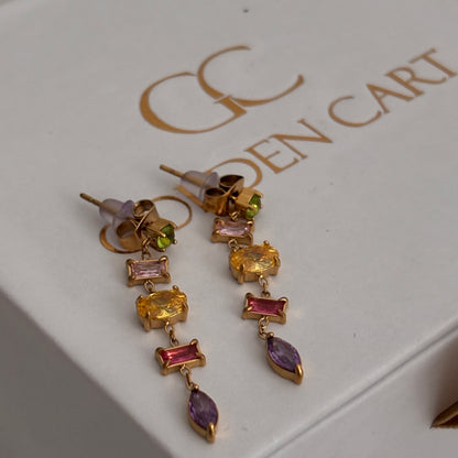 Ember earrings- 18k gold plated