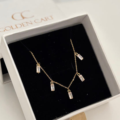 Clarrisa necklace - 18k gold plated