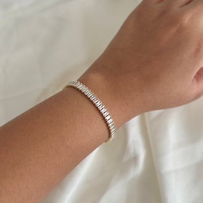Rhinella bracelet - 18k gold plated