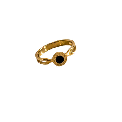 Roman ring - 18k gold plated
