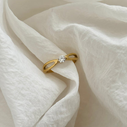Forever ring - 18k gold plated