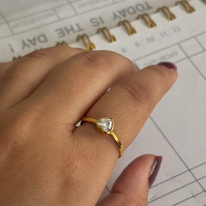 Arielle ring - 18k gold plated