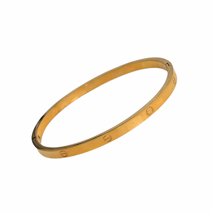 Thin Nora band - 18k gold plated